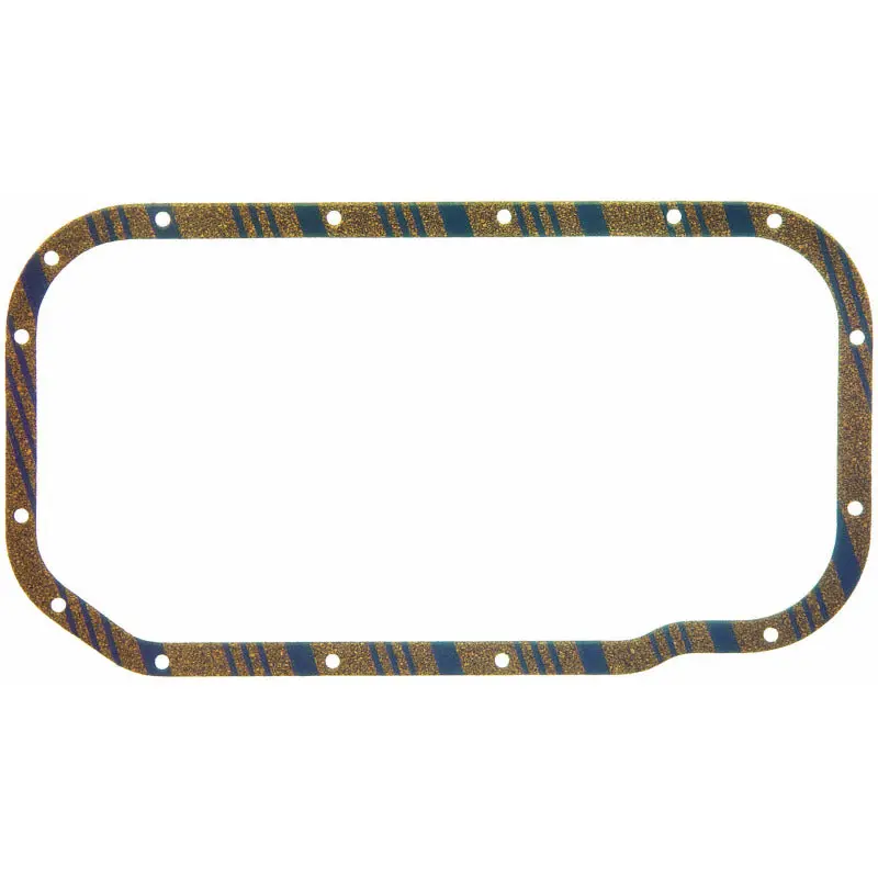 Fel-Pro Blue Stripe Cork-Rubber Oil Pan Gasket Set For Plymouth Colt Os 30655 Engines 1