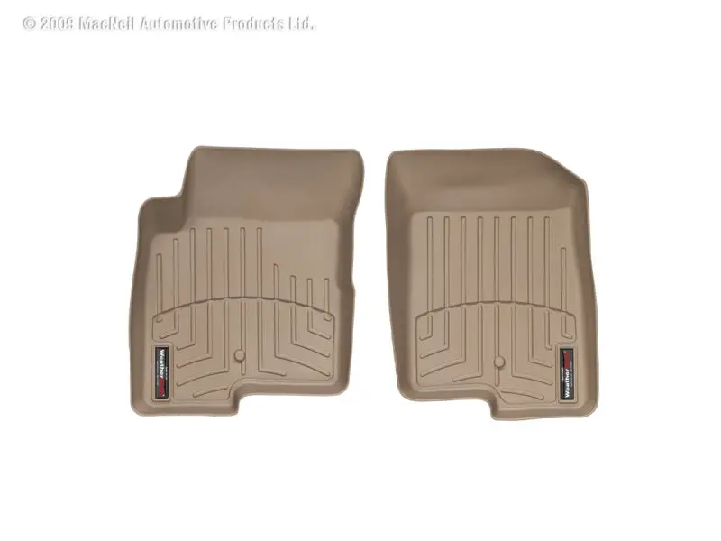 Weathertech Front Floorliner For 2007+ Jeep Patriot – Tan All-Weather Interior Mat 1