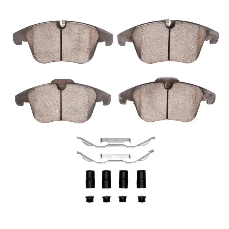R1 17-19 Jaguar Xe Front Ceramic Pads & Hardware Kit 1