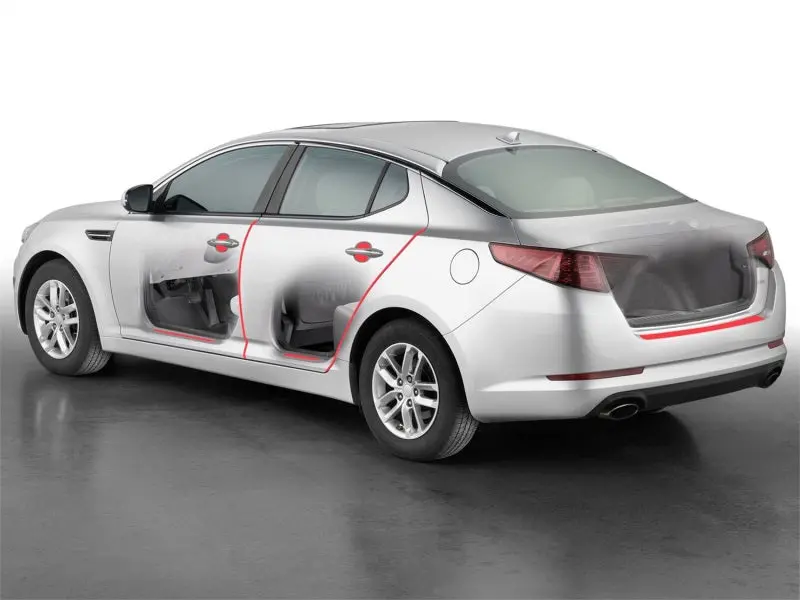 Weathertech 2016+ Kia Optima Scratch Protection - Transparent 1