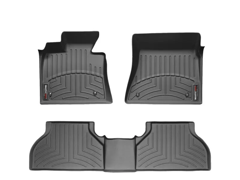 Weathertech Front Floor Liner – Black, Custom Fit 1