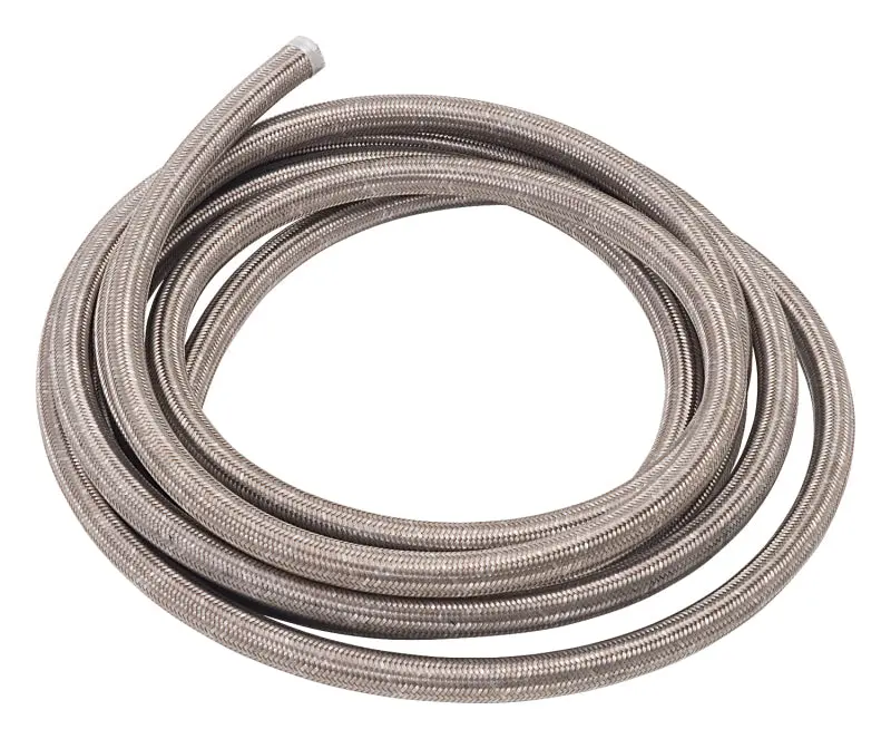 Russell Performance Proflex Stainless Steel Braided Hose – −12 An, Pre-Cut 15-Foot Roll 1