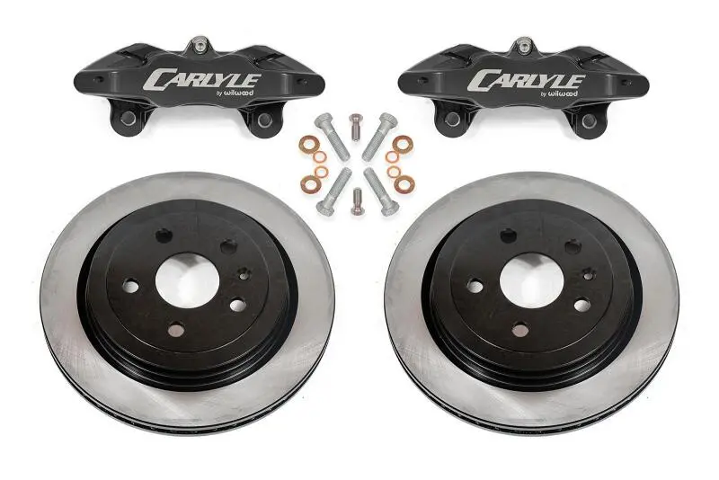 Bmr Brake Conversion Kit For 2014–2019 Chevrolet Corvette C7 – 15-Inch Solid Rotor Upgrade With Black Calipers 1