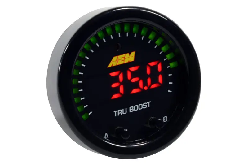 Aem X-Series True-Boost Controller With Integrated 80 Psi Gauge & Internal Map Sensor 1