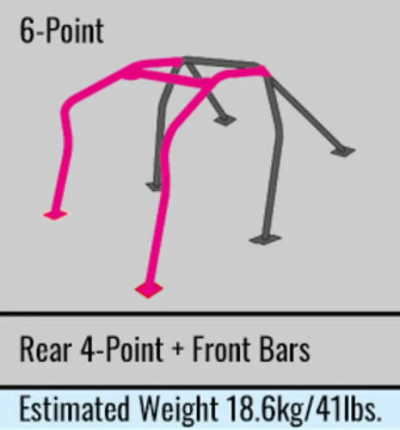 Cusco Roll Cage 6 Points Around Dash 2016+ Mazda Miata (Nd5Rc) - Chromoly (S/O / No Cancel) 1