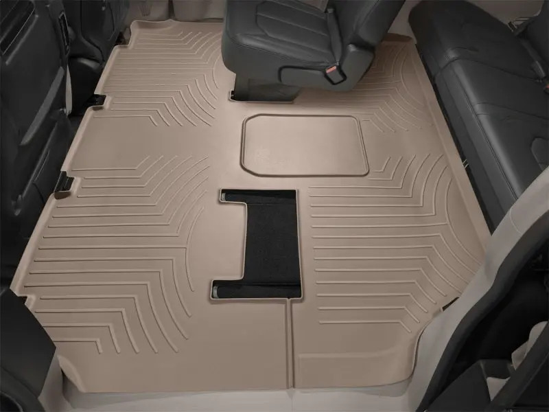 Weathertech Rear Floor Liner For 2004–2013 Maserati Quattroporte – Tan Color 1