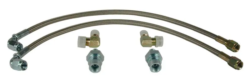 Wilwood Flexline Brake Hose Kit For Honda S2000 (2000–2005) – Front Axle W/ Sl6 Caliper (10" Rotor) 1
