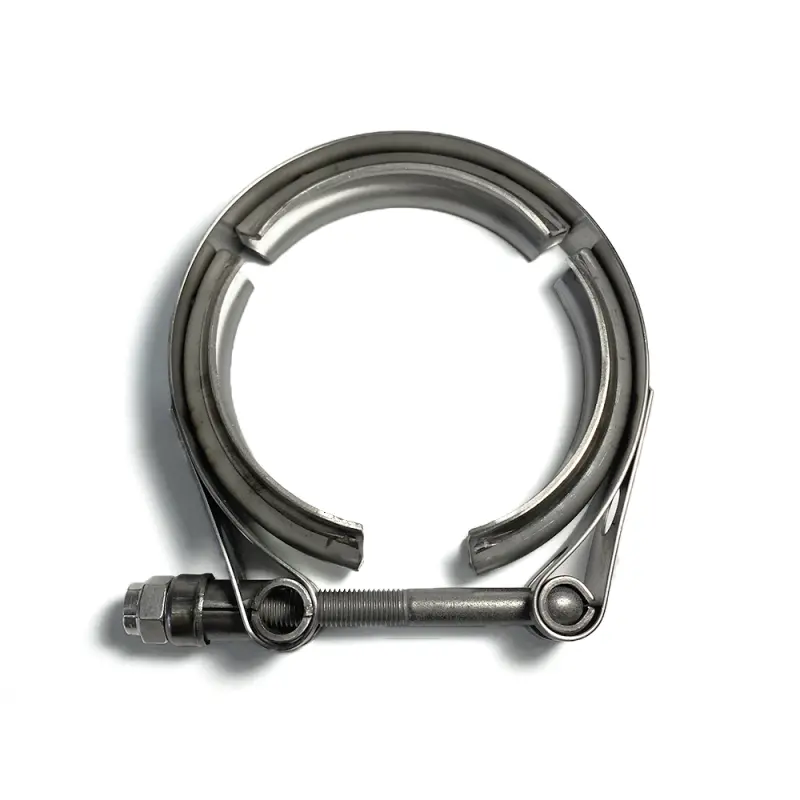 Ticon Industries 2-Inch Stainless Steel V-Band Clamp — Heavy-Duty, Adjustable 1