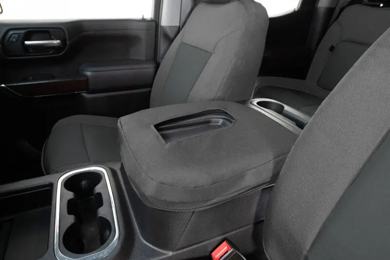 Covercraft Enduraflex Second-Row Seat Covers For 2020–2024 Jeep Gladiator – Precisionfit In Silver/Charcoal 1