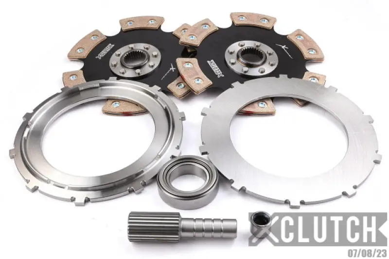 Xclutch Bmw 9In Twin Solid Ceramic Multi-Disc Service Pack 1