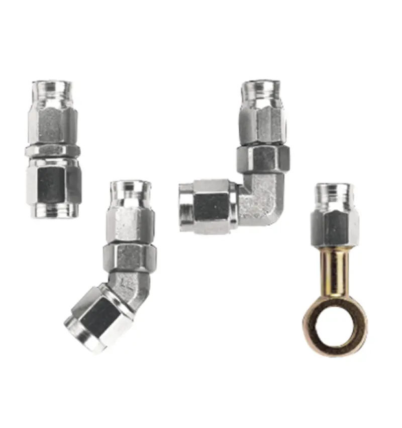 Fragola Forged -6An 45-Degree Hose End Fitting – High-Strength Aluminum 1
