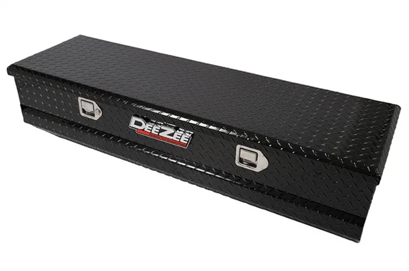 Deezee Universal Red-Top Black-Bottom Tool Chest – 56-Inch Heavy-Duty Aluminum Storage Box 1