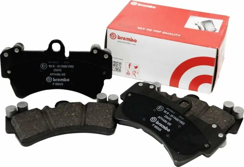 Brembo 11-16 Hyundai Elantra Premium Nao Ceramic Oe Equivalent Pad - Front 1