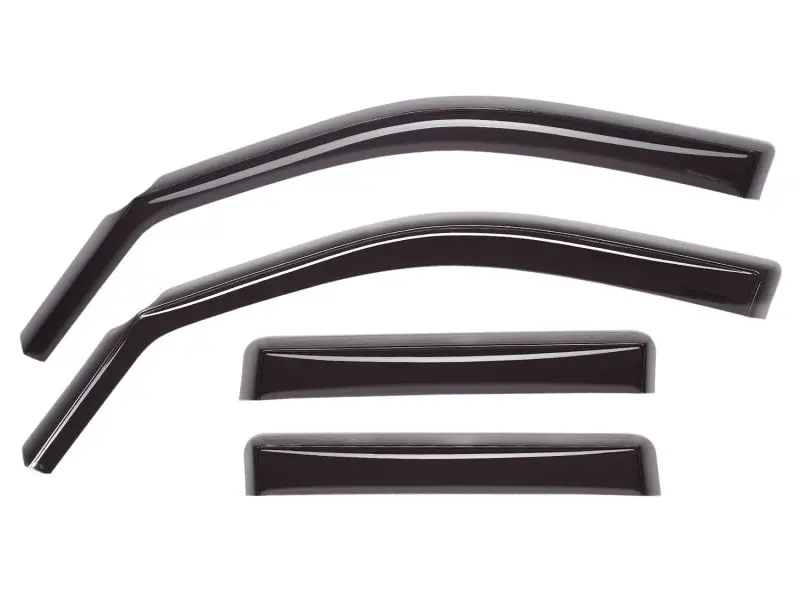 Weathertech Front And Rear Side Window Deflectors For 2023–2025 Honda Hr-V – Dark Tint Aeroflow Design 1