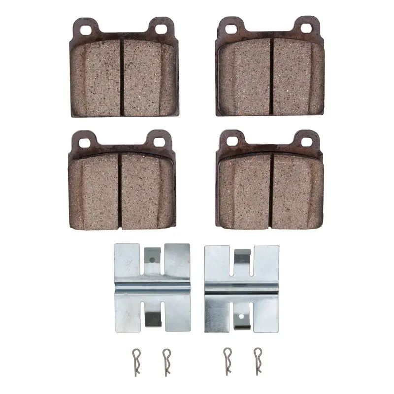 R1 Optimum Oe Front Brake Pad & Hardware Kit For 1973–1985 Volkswagen Vanagon 1